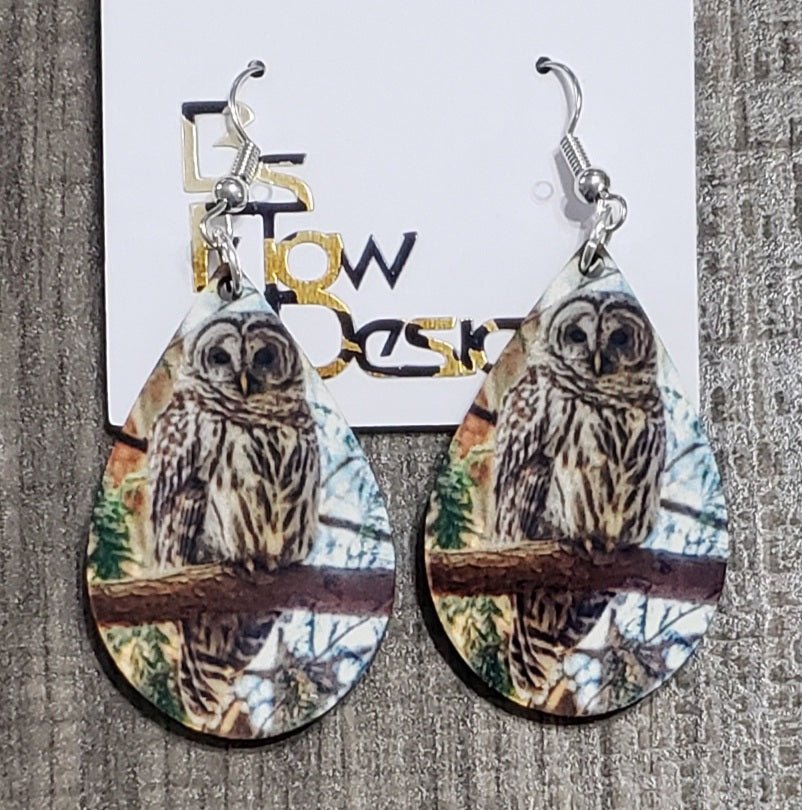 Owl Earrings D