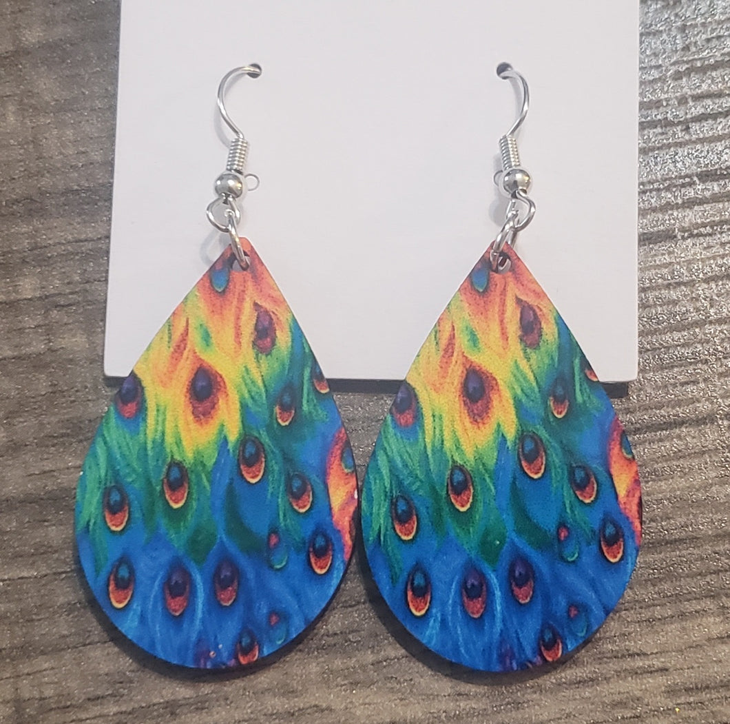Peacock Earrings B