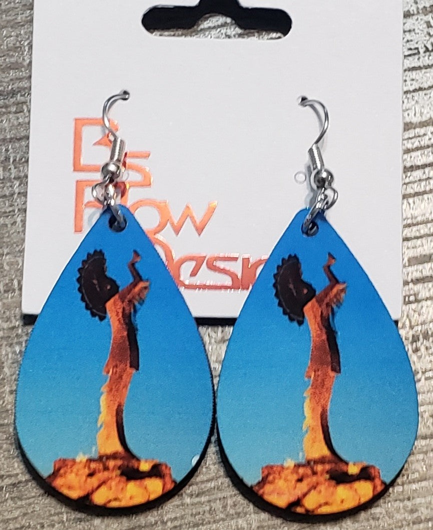 Keeper of the Plains Earrings