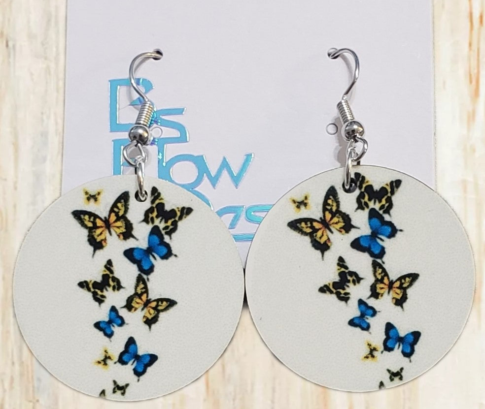 Flowing Butterflies Earrings
